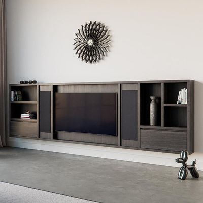 Tweede foto van TV-Meubel - Panorama Cinewall (inclusief speakers)