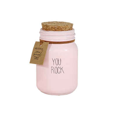 Foto van MY FLAME LIFESTYLE - Sojakaars - You rock - Green tea time