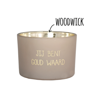 Foto van MY FLAME LIFESTYLE - Sojakaars - Jij bent goud waard - Fig's delight