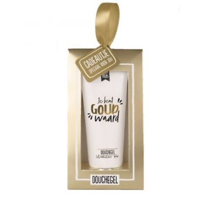 Foto van 100% leuk - Je bent goud waard - Douchegel