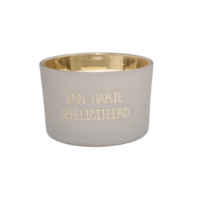 Foto van MY FLAME LIFESTYLE - Sojakaars - Van harte gefeliciteerd - Amber's secret