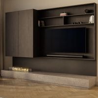 TV-Meubel - Pavarotti Cinewall met Haard