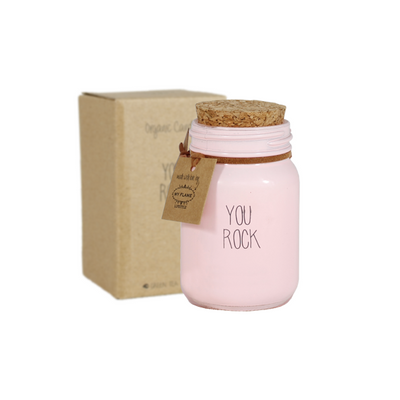 Tweede foto van MY FLAME LIFESTYLE - Sojakaars - You rock - Green tea time