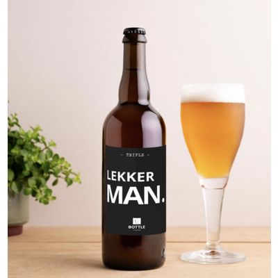 Tweede foto van FLESSENWERK - Lekker man - Triple Bier