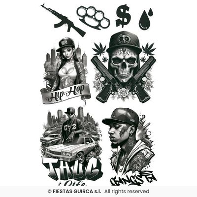 Foto van Neptattoo's Gangster Foto van Neptattoo's Gangster