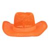 Afbeelding van Cowboyhoed Oranje Sunny