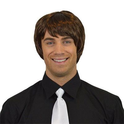 Foto van Herenpruik steil bruin Foto van Herenpruik steil bruin