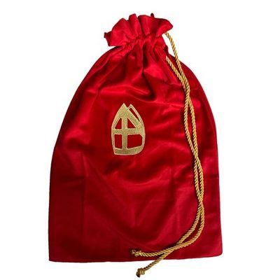 Foto van Sinterklaas Strooizak Rood