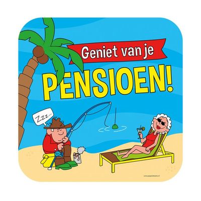 Foto van Hulde schild Pensioen