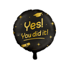 Afbeelding van Classy party foil balloons - You did it