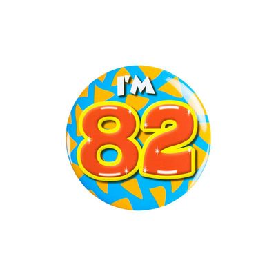 Foto van Button 82 jaar
