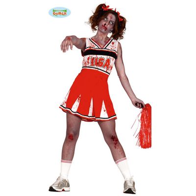 Foto van Zombie cheerleader kostuum