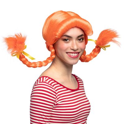 Pruik Pippi Langkous