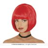 Afbeelding van Rode Bobline Pruik