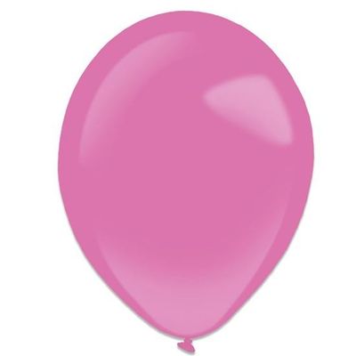 Foto van Ballonnen hot pink (28cm) 50st