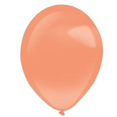 Foto van Ballonnen orange peel pearl (13cm) 100st