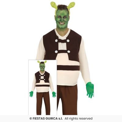Foto van Shrek Kostuum Foto van Shrek Kostuum
