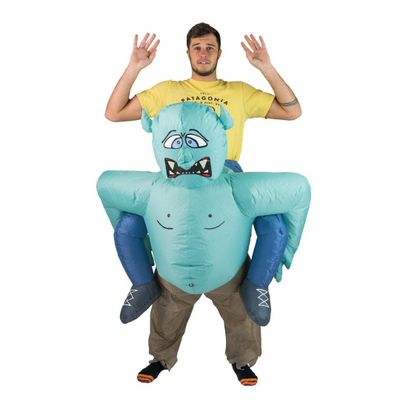 Foto van Trollen carry me kostuum