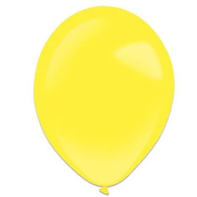 Foto van Ballonnen yellow sun (28cm) 50st