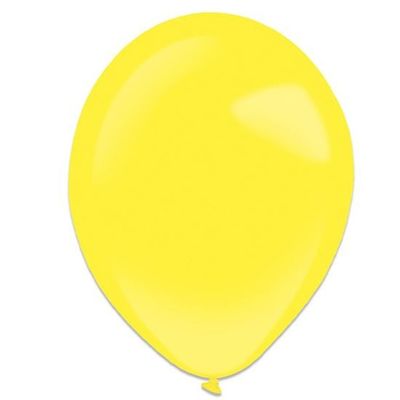 Ballonnen yellow sun (28cm) 50st