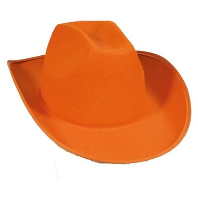Foto van Cowboyhoed Dallas vilt oranje