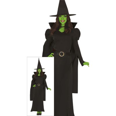 Foto van Heks kostuum Wicked Elphaba