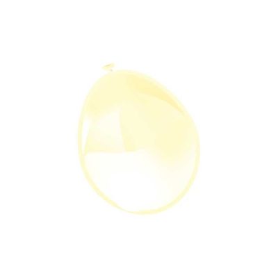 Ballonnen Metallic Ivoor 50st