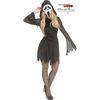 Afbeelding van Ghost Face® Scream Parel Velours Kostuum Dames
