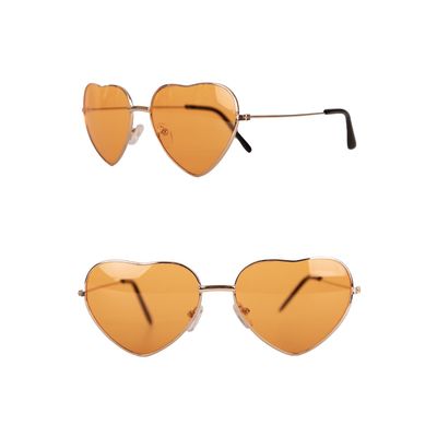 Foto van Hartjesbril Oranje