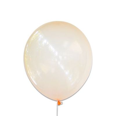 Foto van Ballonnen bubbel oranje (30cm)
