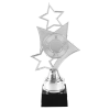 Afbeelding van Trofee Zilver Sterren Zwarte Voet