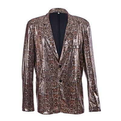Foto van Slangenprint Metallic Blazer