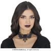 Afbeelding van Zwarte Choker Met Roos