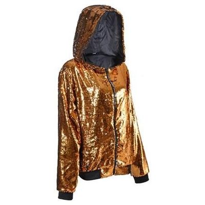 Foto van Gouden Pailletten Hoodie