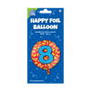 Afbeelding van Happy foil balloons - 8 jaar 