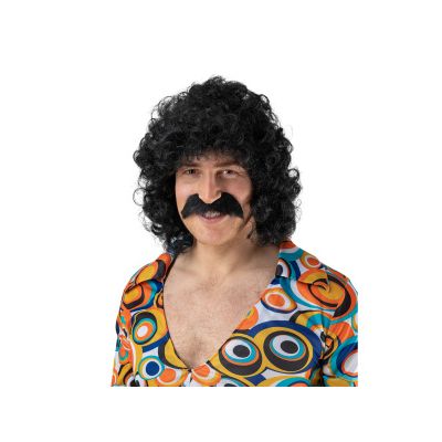 Foto van Pruik permanentje met snor