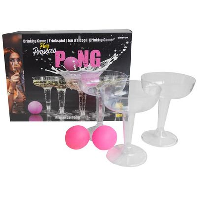 Prosecco pong set