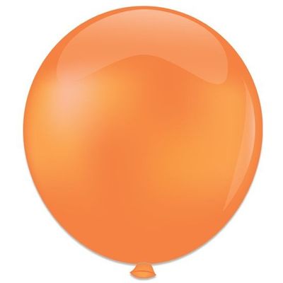 Topballon zalm (91cm) 6st
