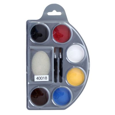Schmink set 6 kleuren op waterbasis