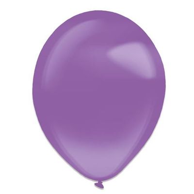Ballonnen purple crystal (13cm) 100st
