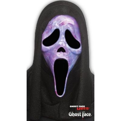 Foto van Ghost Face® Scream Marbled Masker Paars Foto van Ghost Face® Scream Marbled Masker Paars