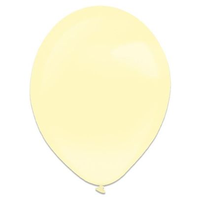 Foto van Ballonnen light yellow pearl (35cm) 50st