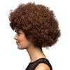 Afbeelding van Afro Pruik Bruin