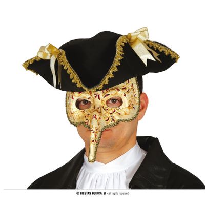 Foto van Venetiaans masker lange neus