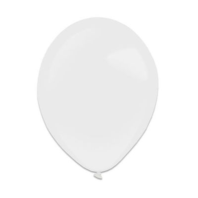 Ballonnen frosty white (13cm) 100st