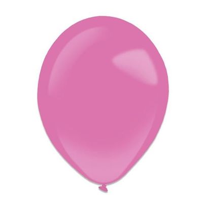Ballonnen hot pink (13cm) 100st