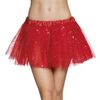 Afbeelding van Tutu rood met glitters