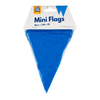 Afbeelding van Mini Vlaggenlijn blauw 3mtr