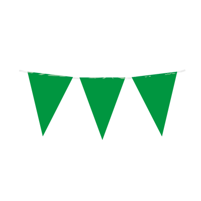 Vlaggenlijn groen 10mtr