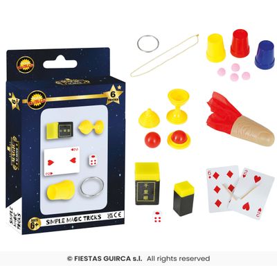 Foto van Goocheltrucs 6 Stuks Foto van Goocheltrucs 6 Stuks